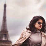 Maya Sundarakrishnan Instagram - Kalthondri manthondri Kadalthondrum munnalae Undana kaadhal athisayam PC: @nadodikalaignan Styled by : @ri_ithanya Paris , The City Of Love