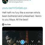 Maya Sundarakrishnan Instagram – 😊❤️ #MayaUnleashed reviews :)