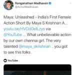 Maya Sundarakrishnan Instagram – 😊❤️ #MayaUnleashed reviews :)