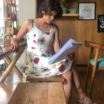 Maya Sundarakrishnan Instagram - My preparation face is a scary phase ... #preppingface #prepbegins #actorslife
