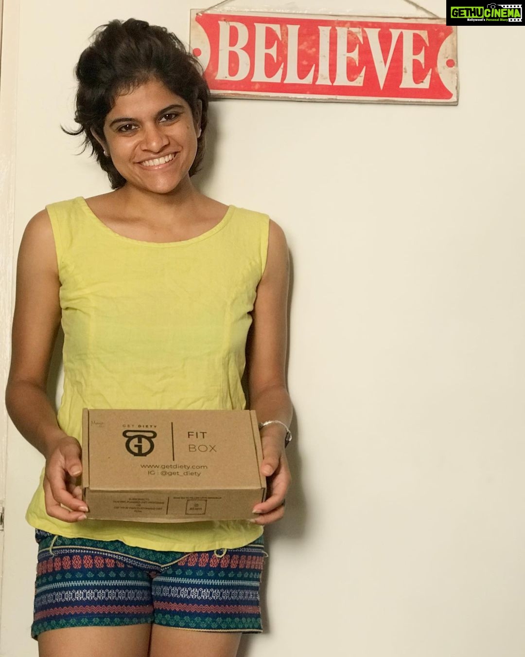 Maya Sundarakrishnan Instagram - Thanks for taking care of me @get_diety . Do give this a shot. It’s Healthy and affordable. #wearewhatweeat
