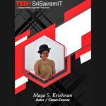 Maya Sundarakrishnan Instagram - A clowns perspective on - Right ,Wrong and Beyond ! @tedxsrisairamit