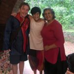 Maya Sundarakrishnan Instagram - I got an opportunity to attend the MeDi Clown Academy Heal-arity workshop at @playadishakti with Fif and Hamish from Canada. It was one the best 8 days of my life: being in nature, experiencing a deep connection to myself and others through activities, silence, a lot of play and unlearning. Clowning is not about big wigs, big shoes, big make up or even being funny. Through loving ourselves, having heart to heart connections and seeing everyone and everything with love, gratitude and integrity, our clown, our innocent radiant self, emerged as we played and did the work. Without “acting”, humour came out naturally as it does in kids. The basis of everything was to be authentic, discover delight and create love. discovered how my walk and movements affect how i feel and how characters can develop. I created puppets, discovered my voice as a puppet or a clown, laughter yoga. It was a great balance of medical / hospital / therapeutic clowning case studies and hospital protocols with experiential learning. I got to meet some amazing people from different parts of the world. At the end of the workshop I got an admission in the MeDi Clown Academy. I was also invited to be an associate faculty where they will support me as I facilitate classes in physical theatre and the exploration of Komali, Therakoothu and other traditional forms. I am super thrilled as this takes me back to my roots in Madurai where the traditional arts forms started. We, (Fif Hamish and Maya) will be coming to Chennai soon for a 3-day intro to medical clowning workshop in December. Highly recommend this workshop for actors - others too. Stay tuned to the @mediclownacademy for updates about the Chennai MeDi Clown Academy workshop :) #medicalclowning #mediclownacademy #laughterheals Adishakti Theatre