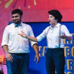 Maya Sundarakrishnan Instagram - My first improv comedy show with these super talented Improvisers . Thanks @baggythecomic For having me on board and thank you for being an amazing teacher . Improvisation allowed me to be open to a life where I don’t know what’s at the end of the tunnel and therefore appreciate what’s happening in the moment. - Take the Thathuvam Follow @halfboiledinc for more updates about the show and to know more about the improvisers . #halfboiledimprov Thank you @srinivasan_ramesh for the amazing pictures :)