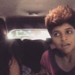 Maya Sundarakrishnan Instagram - Back in chennai :):):) This is what we do when we are stuck in traffic . @swagathasundar #singingscenes #isai Chennai, India
