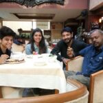 Maya Sundarakrishnan Instagram - Uraiyadal ,Breakfast and stuff with Mr G ! ;) Lukovit