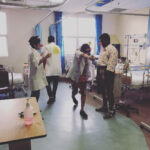Maya Sundarakrishnan Instagram - Today was just magical, working together with my fellow hospital clowns, doctors, nurses & patients to create an eruption of laughter & happiness in Malaysia . #swipeformorepics #ikigai #clowndoctor #hospitalclowns #malaysia #malaysia #happinessheals #dramatherapy Putrajaya Hospital