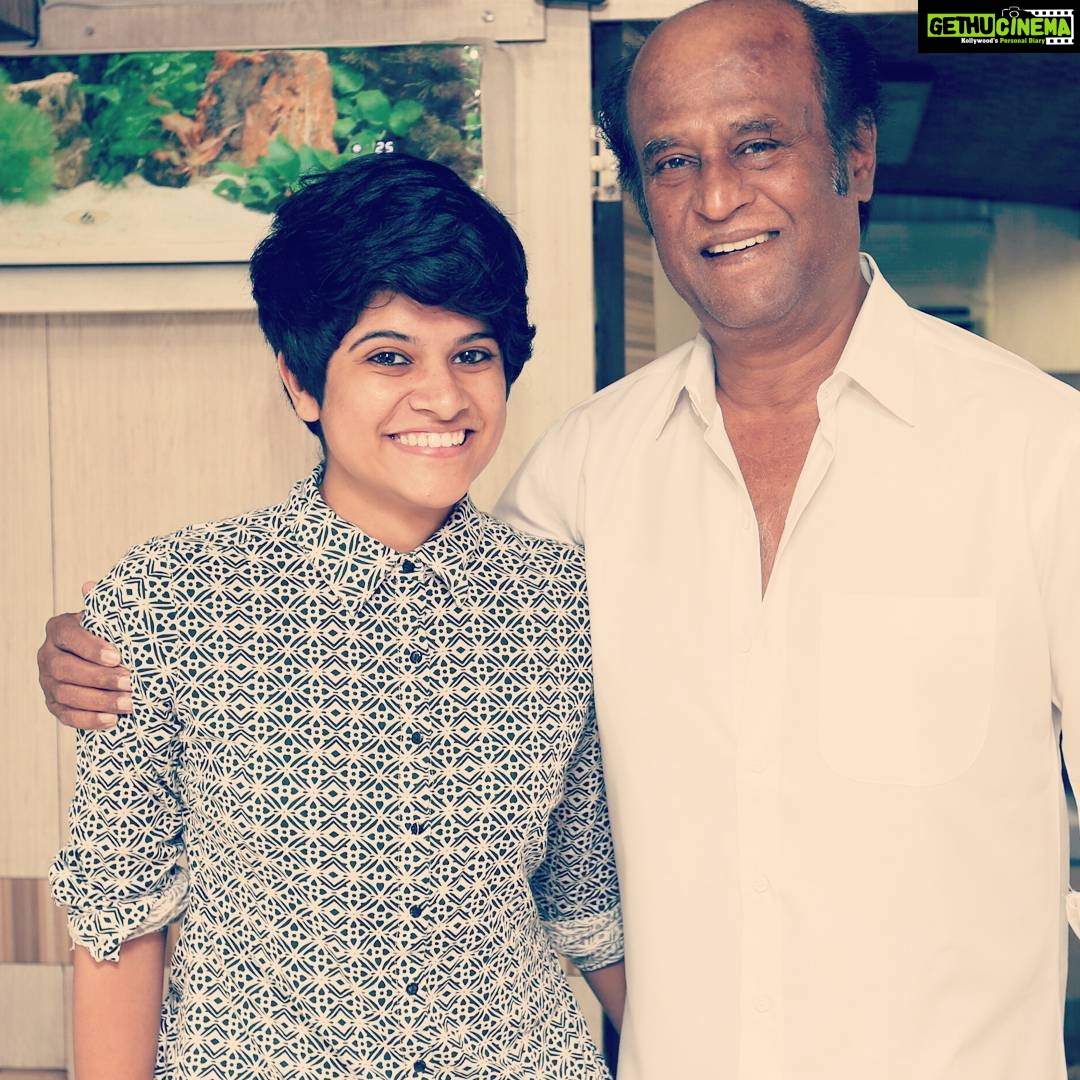 Maya Sundarakrishnan Instagram - The man ! #superstar