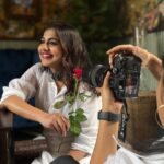 Meera Nandan Instagram - Fun shoot with my darlings @srindaa @unnips @hazilmjalal #instareels #bts #reels #reelsinstagram #photoshoot #love Kochi, India