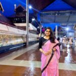 Meera Nandan Instagram - ഏറ്റവും പ്രിയപ്പെട്ട കണ്ണന്റെ അടുത്ത് 🙏🏼 #guruvayur Guruvayoor, India