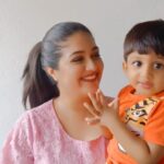 Meghana Raj Instagram - Diaper free time = Pee puddles😩 But I found a solution to with @superbottoms Padded Underwear. Diaper free time is now mess free as this holds up to one accidental pee and also helps in toilet-training Raayan They are extremely comfortable and skin friendly. Raayan Loves them, and me too! Highly recommended for moms searching for diaper-free time essentials!