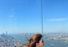 Mehrene Kaur Pirzada Instagram - New York you beauty 😍 The Edge, New York