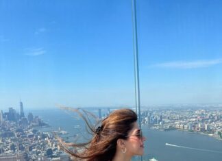 Mehrene Kaur Pirzada Instagram - New York you beauty 😍 The Edge, New York