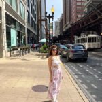 Mehrene Kaur Pirzada Instagram – Chicago 🇺🇸 Chicago Downtown