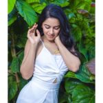 Mirnalini Ravi Instagram - Out of the green 🥬 . . . . . . Styling @harshithareddy_stylebook Mua @makeupbyvarsharajendraprasad Pc @infra_red_photography