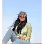 Mirnalini Ravi Instagram – When in Dubai 🏜🌵🐪 Desert Safari Dubai