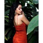 Mirnalini Ravi Instagram - You know the “MOOD” already 🍊 #BURNTORANGE . . . . MUA @nabeelooolala_makeup PC @vjwesley