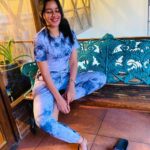 Mirnalini Ravi Instagram - My Tie-Dye Photo-dump ! Okay so the last picture of the series has a message though 💁🏻‍♀️ “SANITISE “ Indranagar Banglore