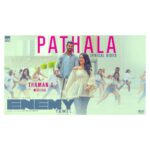 Mirnalini Ravi Instagram – The peppy first single of #ENEMY is out now. Check it out
#Pathala #Pathala #pathala