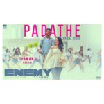Mirnalini Ravi Instagram - The peppy first single of #ENEMY is out now. Check it out #Pathala #Pathala #pathala