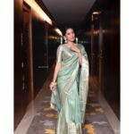 Mirnalini Ravi Instagram - Saree kinda day that was 🌸 #stylewithnava @navadevi.rajkumar Wearing @izhai_thestore Mua @anushyaa_mua Accessories @rimliboutique Pc @theshaadistories