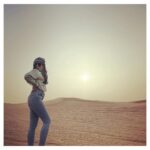 Mirnalini Ravi Instagram – When in Dubai 🏜🌵🐪 Desert Safari Dubai