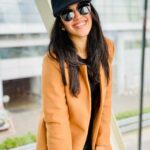 Mirnalini Ravi Instagram - As happy as going back home 🏠❤️ RGIA - Hyderabad