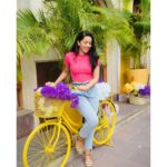 Mirnalini Ravi Instagram – Unlock 1.0 and Me ready with my cycle to go around 🚲 (just kidding😏)
PC @madhu_india_photography