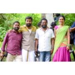 Mirnalini Ravi Instagram - 50 beautiful days with a big fat family 💚 #MGRMAGAN Super grateful to have worked with these talented bunch 💚🙏🏻 One such sets thats heartbreaking during #shootwraps #friendslikefamily Thanks to my director @ponramvvs for this opportunity 😍 @sasikumardir @thondankani @ashish_joseph_editor @ashez_0112 @thalapathyprabu @screensceneoffl Theni, India