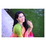 Mirnalini Ravi Instagram – Just my usual smile 😬🌈✨ Pc @vijayvendhan