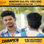 Mirnalini Ravi Instagram – Here comes “SANA”🧕🏻 from #CHAMPION⚽️ ! 
#manathinsaalayil video out on YouTube 🥰