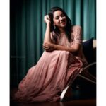 Mirnalini Ravi Instagram - A rose in a desert can only survive on its strength, not its beauty.” 🥀 For #GGsuccessmeet Styled by @raji.raaga09 Wearing @issadesignerstudio Earrings from @thetrinkaholic Pc @snapdiaries_by_sashanksoorada Novotel Visakhapatnam Varun Beach