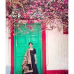 Mirnalini Ravi Instagram - That Picture Perfect Backgrounds of Pondicherry 🌸 Wearing : @mabia_mb Pc : @vijayvendhan