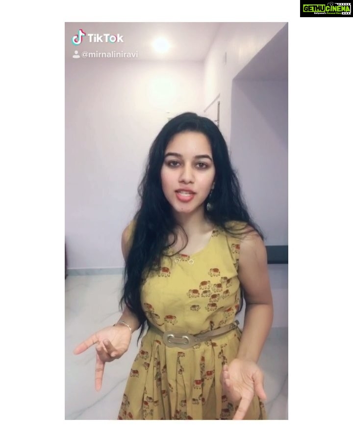Mirnalini Ravi Instagram - Dear Tiktok : Sorry you had to see my face again 😂