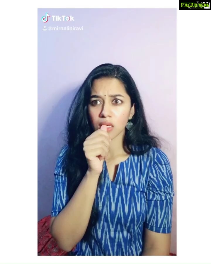 Mirnalini Ravi Instagram - #Tiktok Sunday 💙