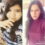 Mirnalini Ravi Instagram - Happy new year 🙂🎉 collab with my cutie 😻 @Praginsta #sachin #shalluuuMaa 😂😂