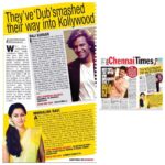 Mirnalini Ravi Instagram - Times of india 😍 Thank you for making my day 💛 #chennaitimes