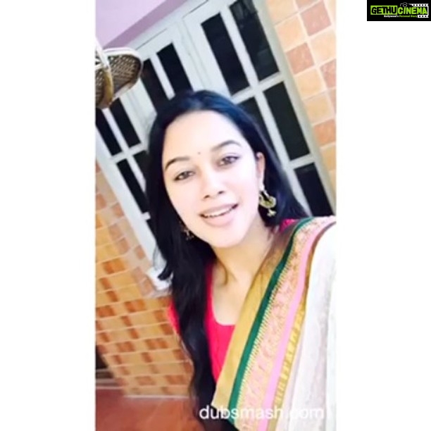 Mirnalini Ravi Instagram - 🌺 @taapsee #tamildubsmash #tamilponnu #tamilgirl #tamil #miru @dubsmashtamilfun @dubsmashtamil #ascdc16