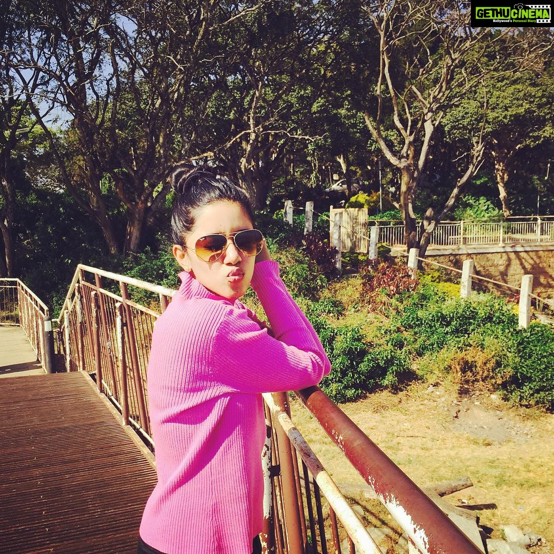 Mirnalini Ravi Instagram - Ok good nite 💖💋😘xoxo Nandi Hills, Bangalore, Karnataka