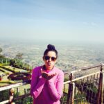 Mirnalini Ravi Instagram - Kisses from top of the world💋💋💖