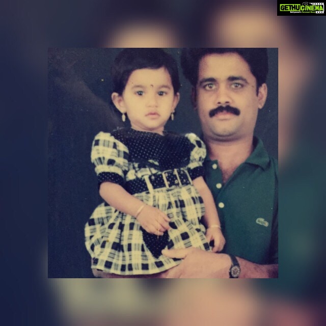 Mirnalini Ravi Instagram - Happy fathers day 😘❤️ daddy i love u more dan anything 😘😘