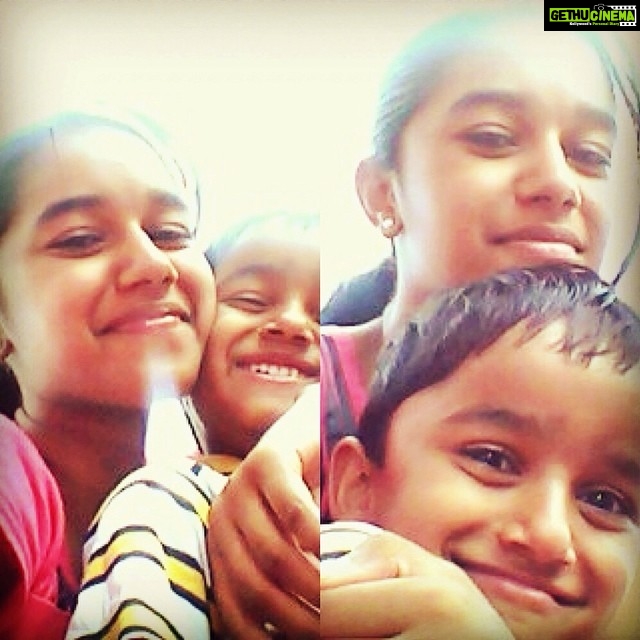 Mirnalini Ravi Instagram - Happy raksha bandhan u lil one ๐let d fights btw us last long๐ Love u soo much ๐