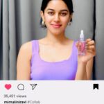 Mirnalini Ravi Instagram - So happy to discover all the benefits of this super awesome product - the Hyaluronic Acid Serum by L'Oreal Paris. It genuinely DOES WHAT IT SAYS & improved my dull and dry skin due to the long hours in front of the camera. Totally recommend it to beat dehydration as it penetrates deeper into the skin and gives that instant hydration and plumpness & reduces fine lines by 60%. #Collab #PowerOfHA @lorealparis #skincare