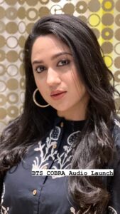 Miya George Instagram - BTS COBRA Audio Launch part 1
