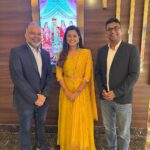 Monal Gajjar Instagram - Basically this our ritual we start with Simple pic & last we have the best one.📸Thank you @rahul_bhole11 @kanojiavinit for always bing family for me. I have great bonding with you both. I’m always grateful to have in my life.🥰😇🥰 I’m very expressive in real but writing I’m really poor which is basically yours strength. 😇🥰😇thank once again for one more hit after Reva in my filmy 🎥 career.😇 jai shri krishna😇 Styled by:- @idivyeshtalaviya Wearing:- @sivithebespokeboutique @niketathacker Jewellery:- @stylewithdaksha_kashti Styling Assistant:- @vaidehi1312 @styledbydivyesh #styledbydivyesh💫 #promtion #vickydanovarghodo #gujaratimovies #monalgajjar #imqueen👸🏻👑
