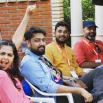 Monal Gajjar Instagram - I am always high on energy when it’s come to shooting with this rock star ⭐️ @thatschetan the writer and my costar of Reva everyone knows my favourite Dirctor’s @kanojiavinit @rahul_bhole11 🥰😇😇🥰🎥🎬🎼🎥🧿🪬🧿 kisi ki nazar na lagai 🪬🧿🎼 #bts #vickydanovarghodo #film #actor #onset🎥🎬 ##funny #me #monalgajjar