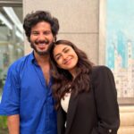Mrunal Thakur Instagram - My dear Dulquer, There are many letters exchanged between Sita and Ram but today on your birthday, I would like to pen down my thoughts as Mrunal! I’m not a great writer but I promise this is coming all the way from the bottom of my heart. We met in Kashmir for the first time and that’s when I knew you’d be my macha! Our bond is rare, it has seen its ups and downs but we stuck together! Thank you for helping me with my dialogues on set, thank you for taking care of me and thank you for finding Sita. I have discovered myself on this journey and you play a major role in it, I am a better human today and i’d like to give you credit for it. 🌻💕 Thank you thank you and thank you for being so kind and humble- you’re a rare one! Happy birthday fellow Leo! Love, Mrunal Thakur.