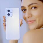 Mrunal Thakur Instagram - The newly launched #RedmiK50i is built for those who dare to #LiveExtreme. Challenge yourself to the limit with LiquidCool Technology 2.0 and blazing fast speeds, multitasking, and play longer on just one charge! Grab yous now and blaze through your day! #MediaTekDimensity8100 #125gbands #LPDDR5