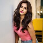 Nabha Natesh Instagram - I am obsessed with my new Parisian chocolat hair color by @lorealpro!! 🍫These dark glossy chocolate highlights suit me perfectly and make me feel so chic and Parisian. Thank you @preetisingh9 and @rpsbangalore for such a lovely makeover. SO SO HAPPY! ❤ Loving my new french look!! What do you guys think? @lorealpro #COLORMEFRENCH #LOREALPROFINDIA #ONLYINSALONS #HAIRCOLOUR #HAIRTREND Rock Paper Scissor