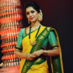 Nabha Natesh Instagram - Saree never goes out of style. Specially ur mom’s ☺️ . . . . This gorgeous blouse by @mahitha_prasad and lovely jewellery by @bcos_its_silver ❤️ MUA: @pukhrambam #saree#nabhanatesh#mysuru#pataka#elegance#
